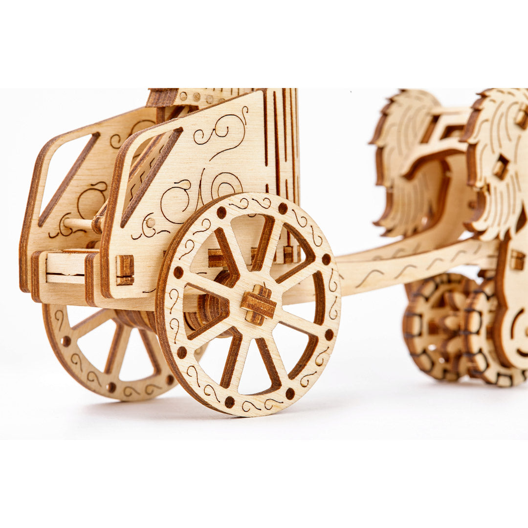Woodencity Roman chariot Streitwagen Holzmodell Bausatz Dekoration