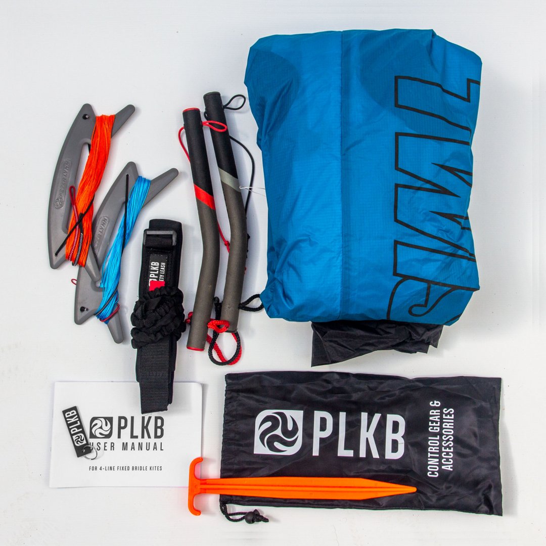 Lenkmatte Peter Lynn Twister 5.0 Vierleiner Drachen Powerkite PLKB Twister 5.0 Handles Lenkdrachen Kite