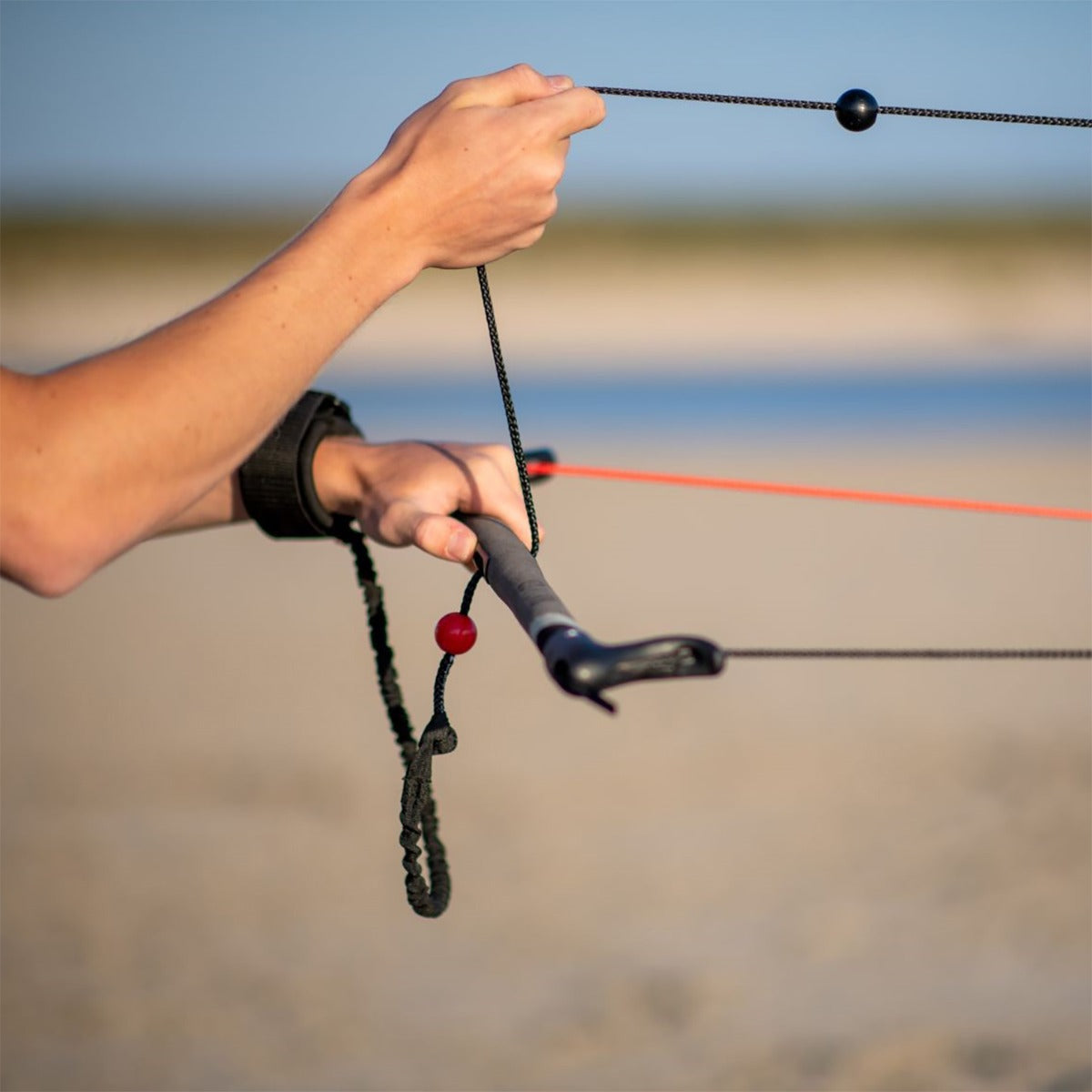 Peter Lynn Lenkmatte Skim TR 2.8 Trainerkite Lenkdrachen Controlbar Dreileiner Kite Drachen