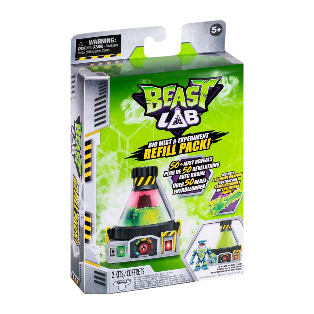 Beast Lab 11107 Nachfüllpackung für Beast Lab 11105 Hai-Labor-Spielset für 50 weitere Nebel-Enthüllungen