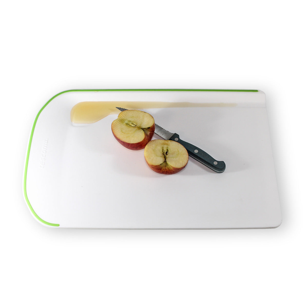 Schneidebrett antibakteriell Tescoma Vitamino Schneidebrett mit Saftrille beidseitig verwendbar