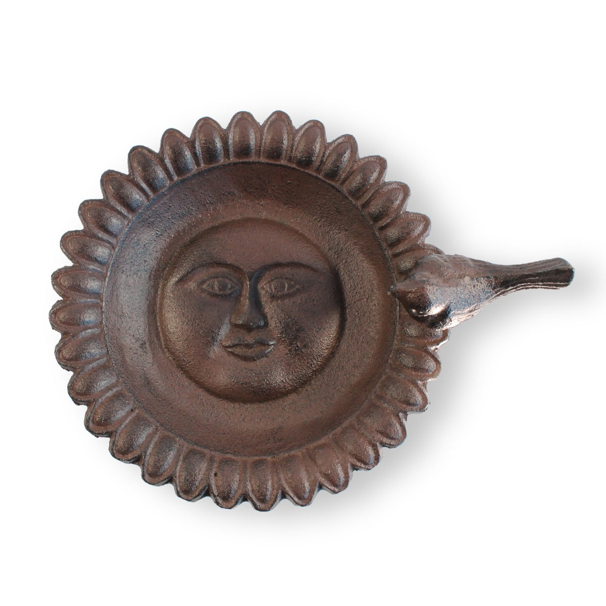 Vogeltränke Gusseisen Vogelbad Garten Vogelbecken stehend Futterstelle Vögel