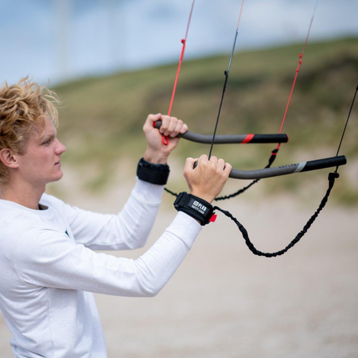 Lenkmatte Peter Lynn Twister 3.0 Vierleiner Drachen Powerkite PLKB Twister 3.0 Handles Lenkdrachen Kite