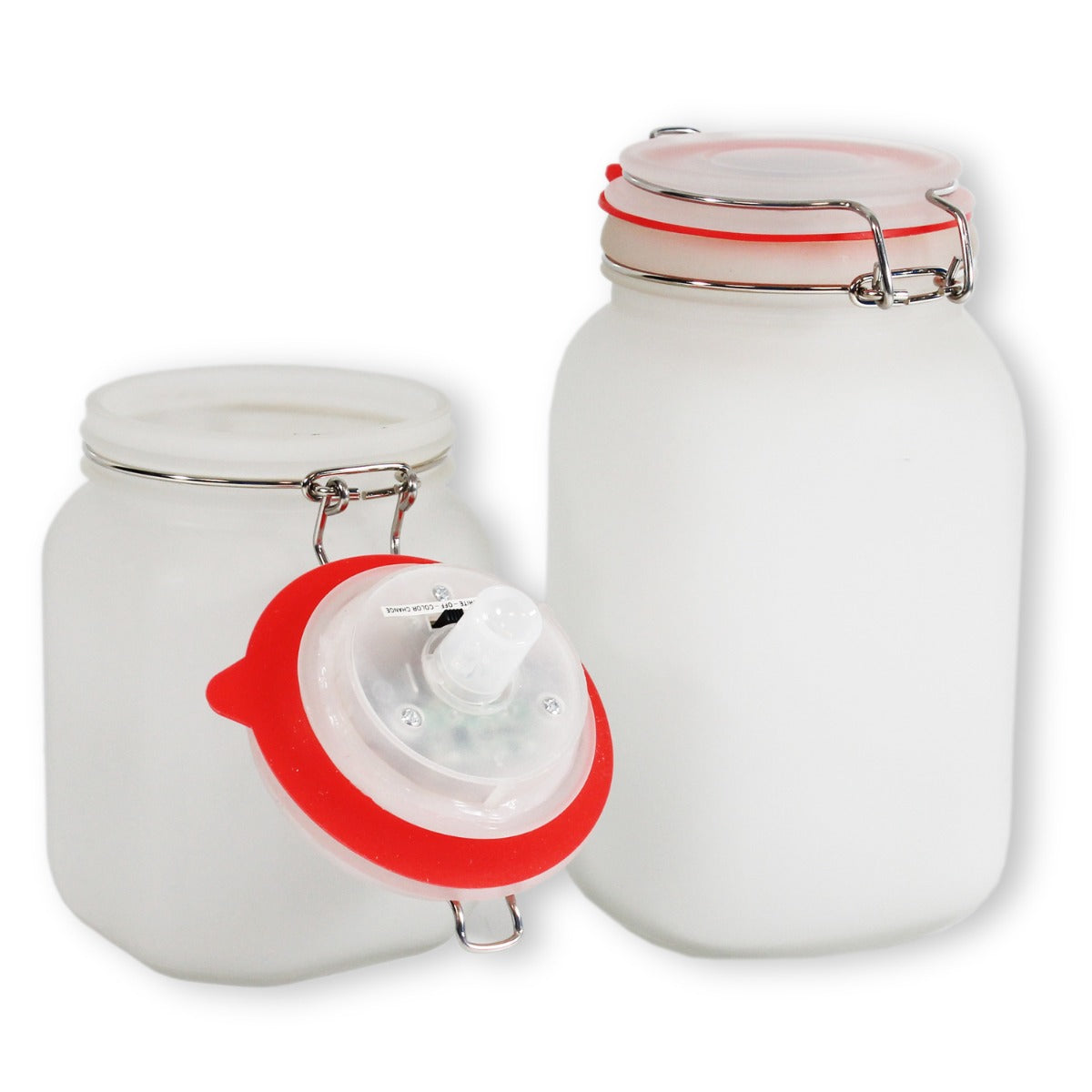 LED Solarleuchte beleuchtete Einmachgläser Solar Tischleuchte outdoor 2er Set