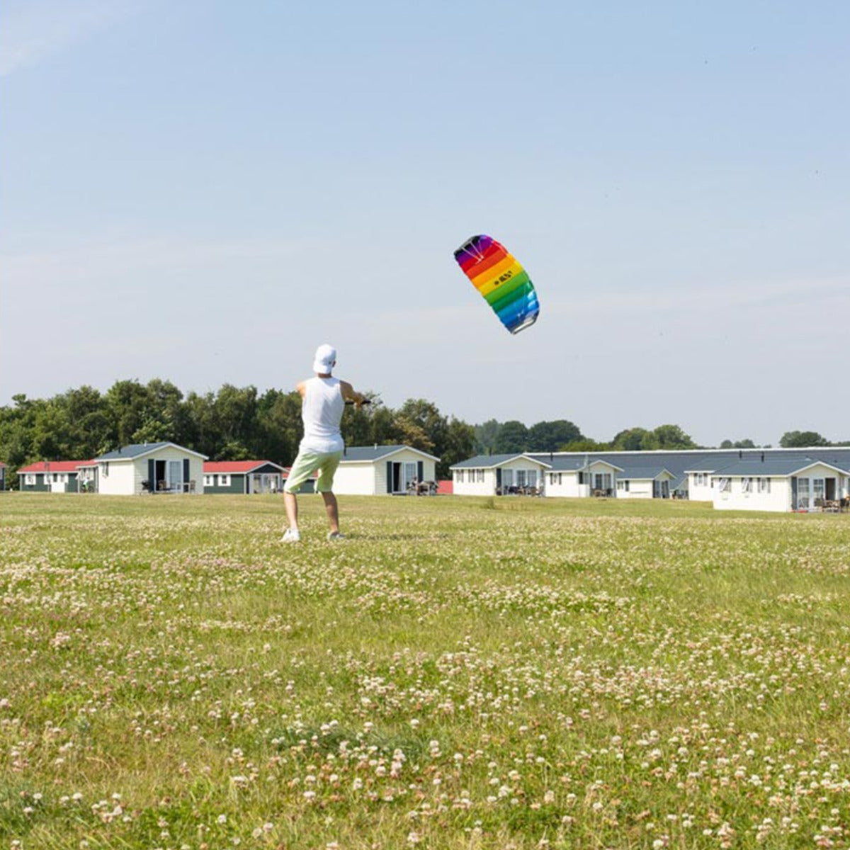 Lenkmatte HQ Symphony Beach III 1.3 Sport Rainbow mit Controlbar Allround Lenkdrachen Kite