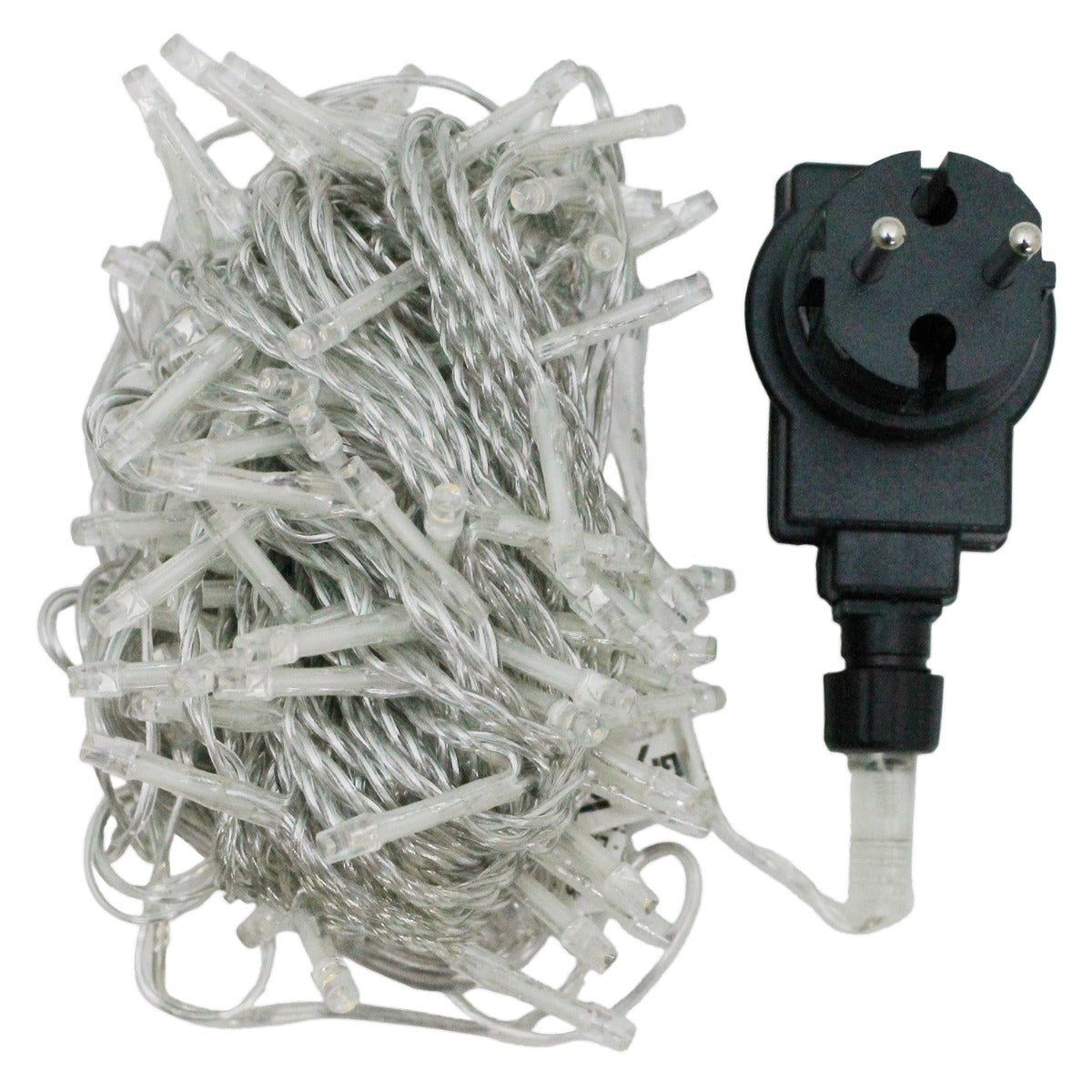 LED Lichterkette mit 100 LEDs warmweiss 10 Meter Weihnachtsbeleuchtung für innen und außen