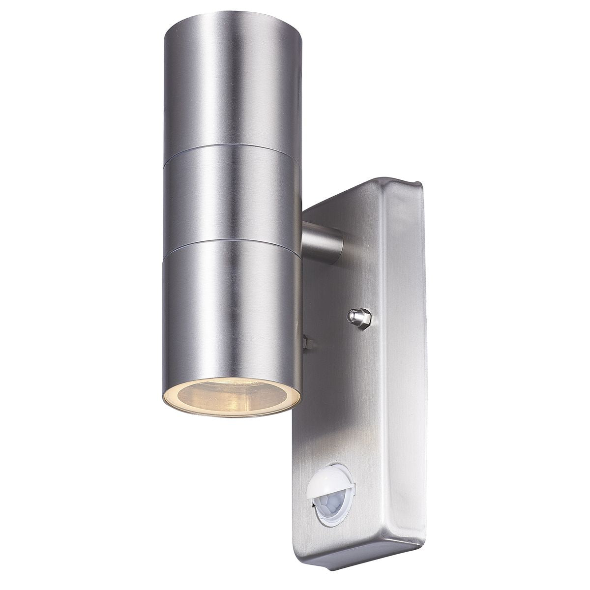 Wandleuchte Aussen mit Bewegungsmelder Edelstahl up & down Außenwandleuchte Wandlampe