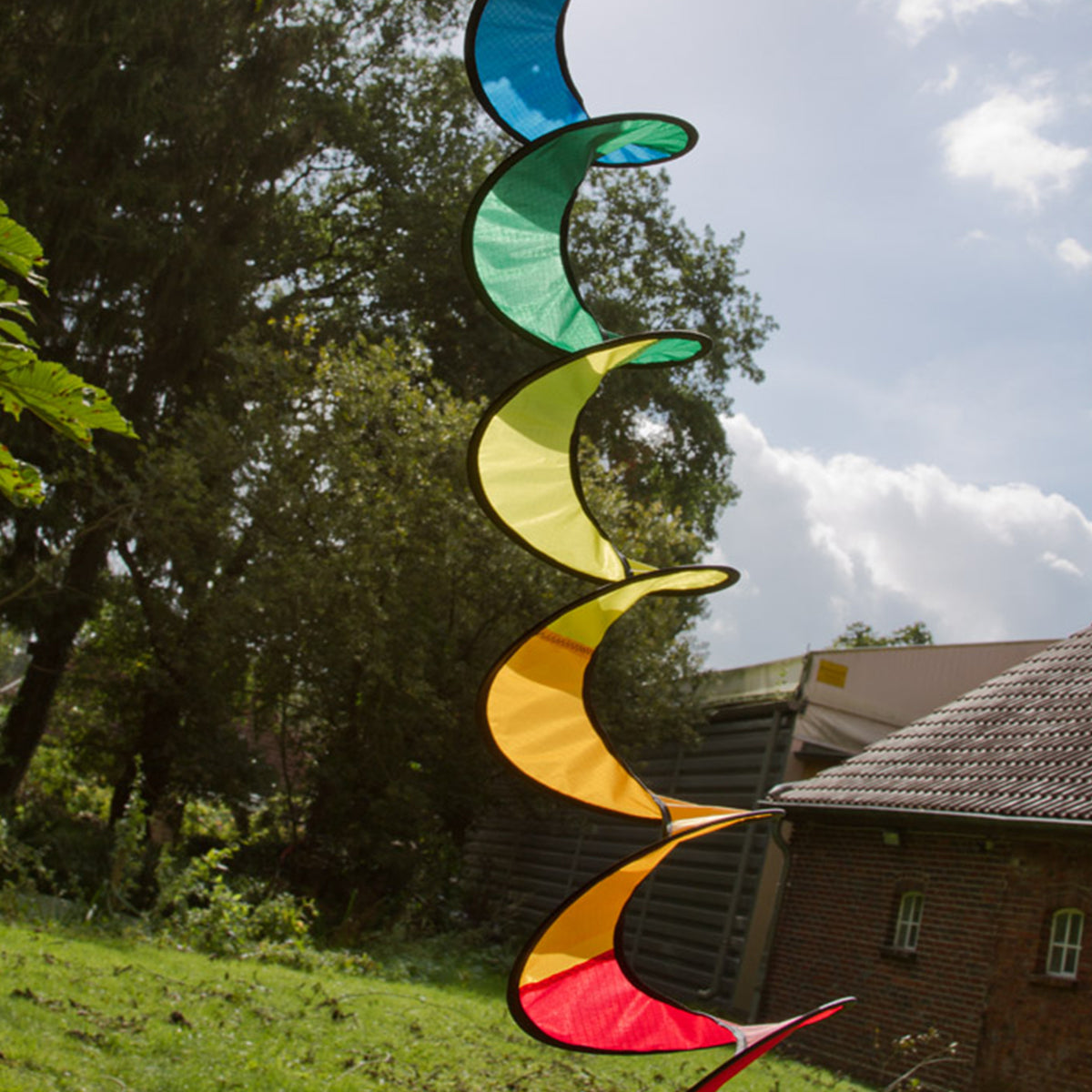 Windspiel HQ Micro Twist Gartendeko Windspirale Windfahne