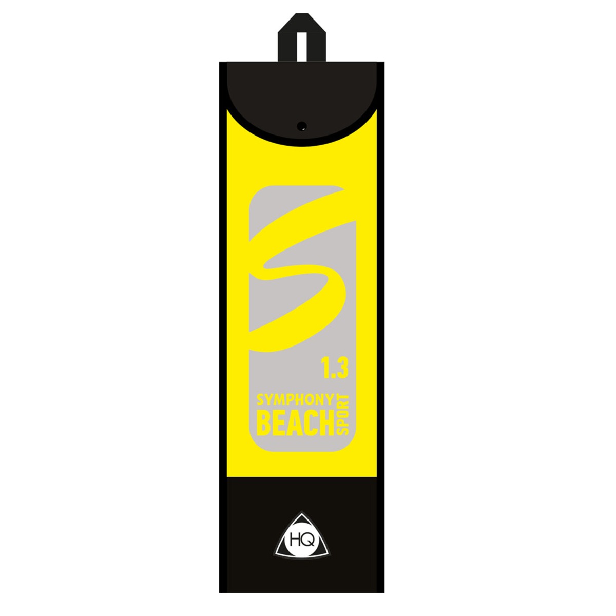 Lenkmatte HQ Symphony Beach III 1.3 Sport PLUS Rainbow mit Controlbar und Lenkschlaufen Allround Lenkdrachen Kite