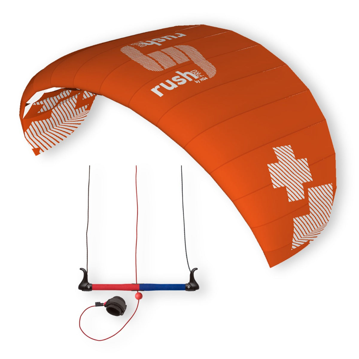 HQ Kite Lenkmatte HQ4 Rush Pro 350 Trainerkite Control Bar Dreileiner Drachen