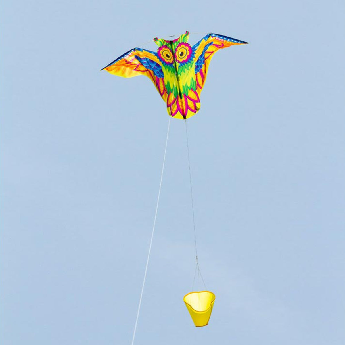 Kinderdrachen Einleiner Drachen HQ Owl Kite 113 cm Flugdrache