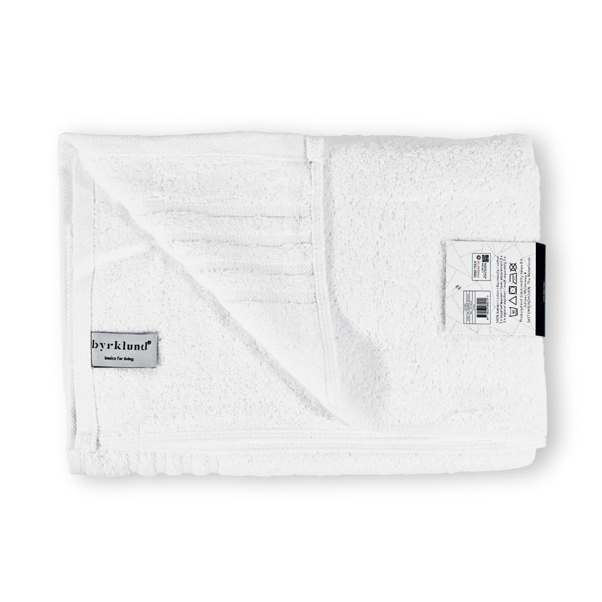 BYRKLUND Duschtuch 70x140 Weiss Badetuch Handtuch Gästetuch