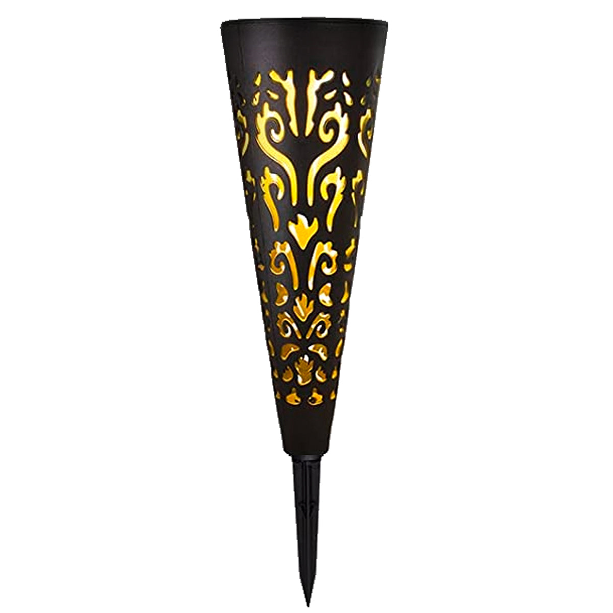 LED Solar Leuchte mit Ornamentmuster Solar Leuchte 3er-Set Stimmungslicht Garten