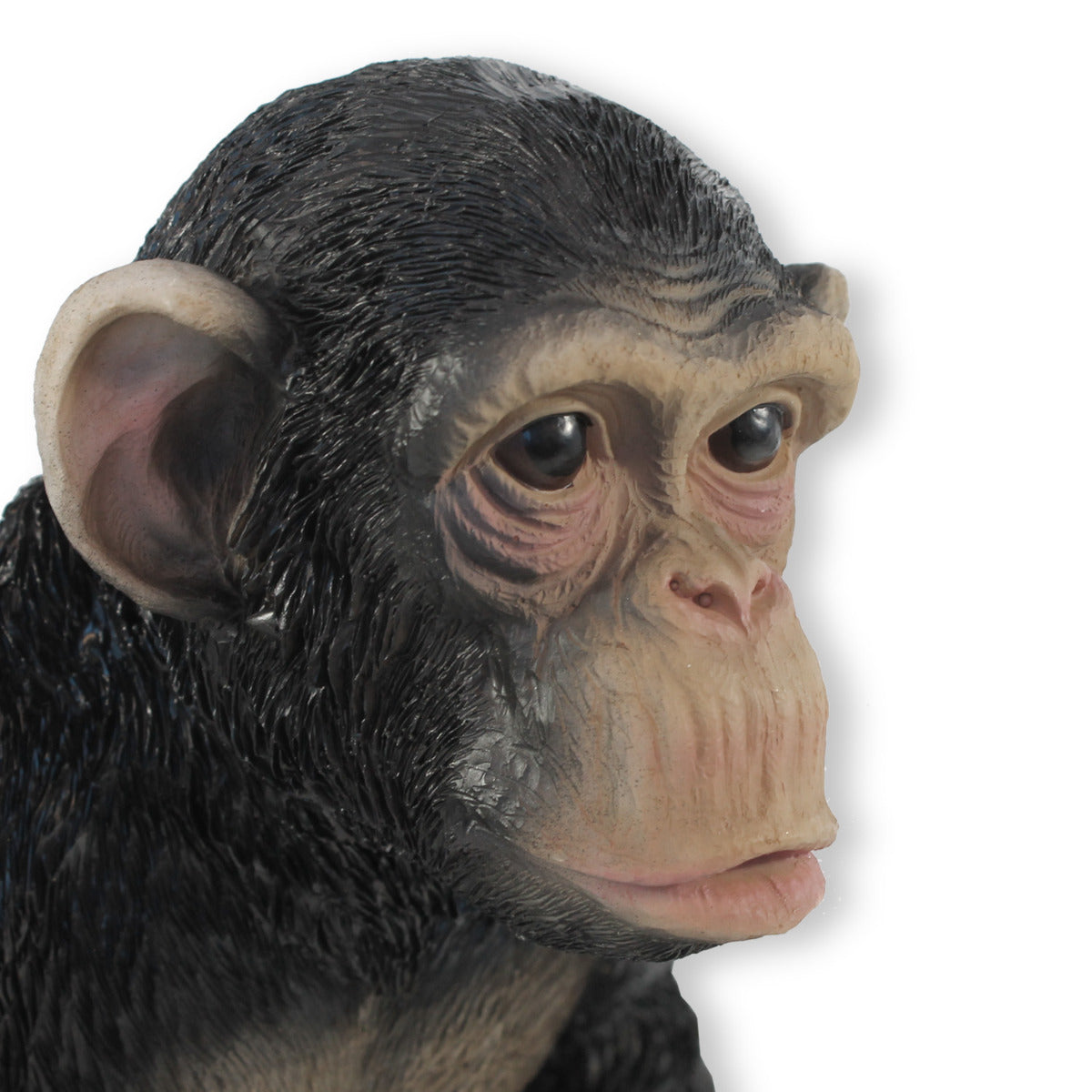 Affe Figur Deko Schimpanse jung Deko Affe Schimpanse Deko Tiere lebensecht