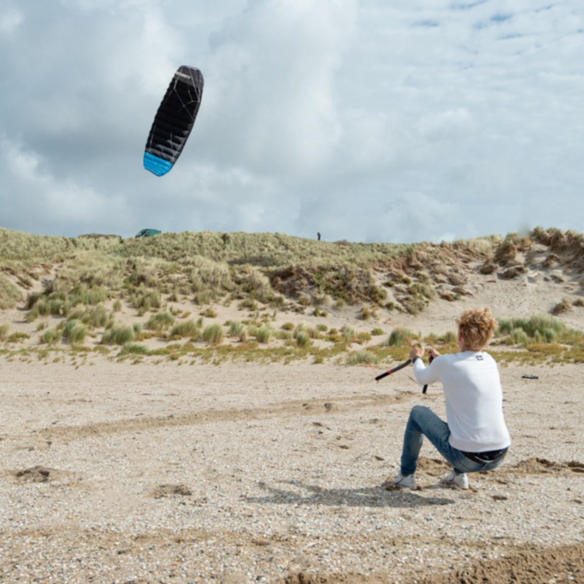 Lenkmatte Peter Lynn Twister 6.5 Vierleiner Drachen Powerkite PLKB Twister 6.5 Handles Lenkdrachen Kite