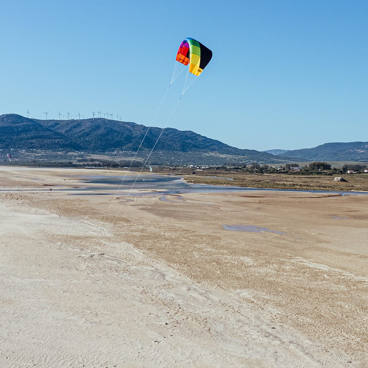 CrossKites Lenkmatte Rio 1.8 Rainbow R2F Allround Lenkdrachen Kite