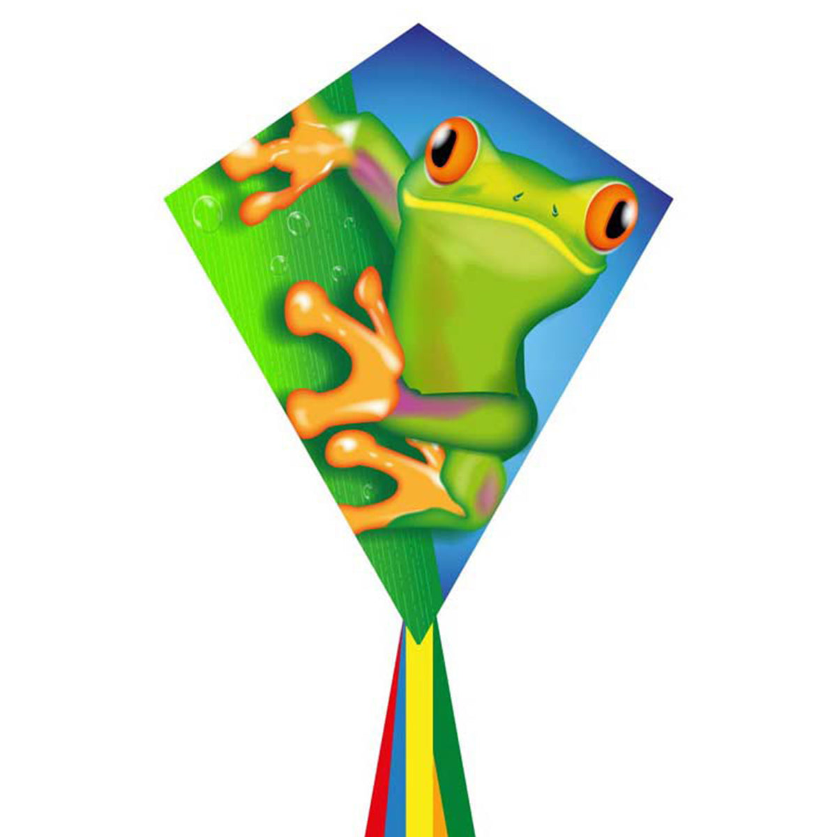 Kinderdrachen Einleiner Drachen HQ Eddy Froggy 70 cm Flugdrachen