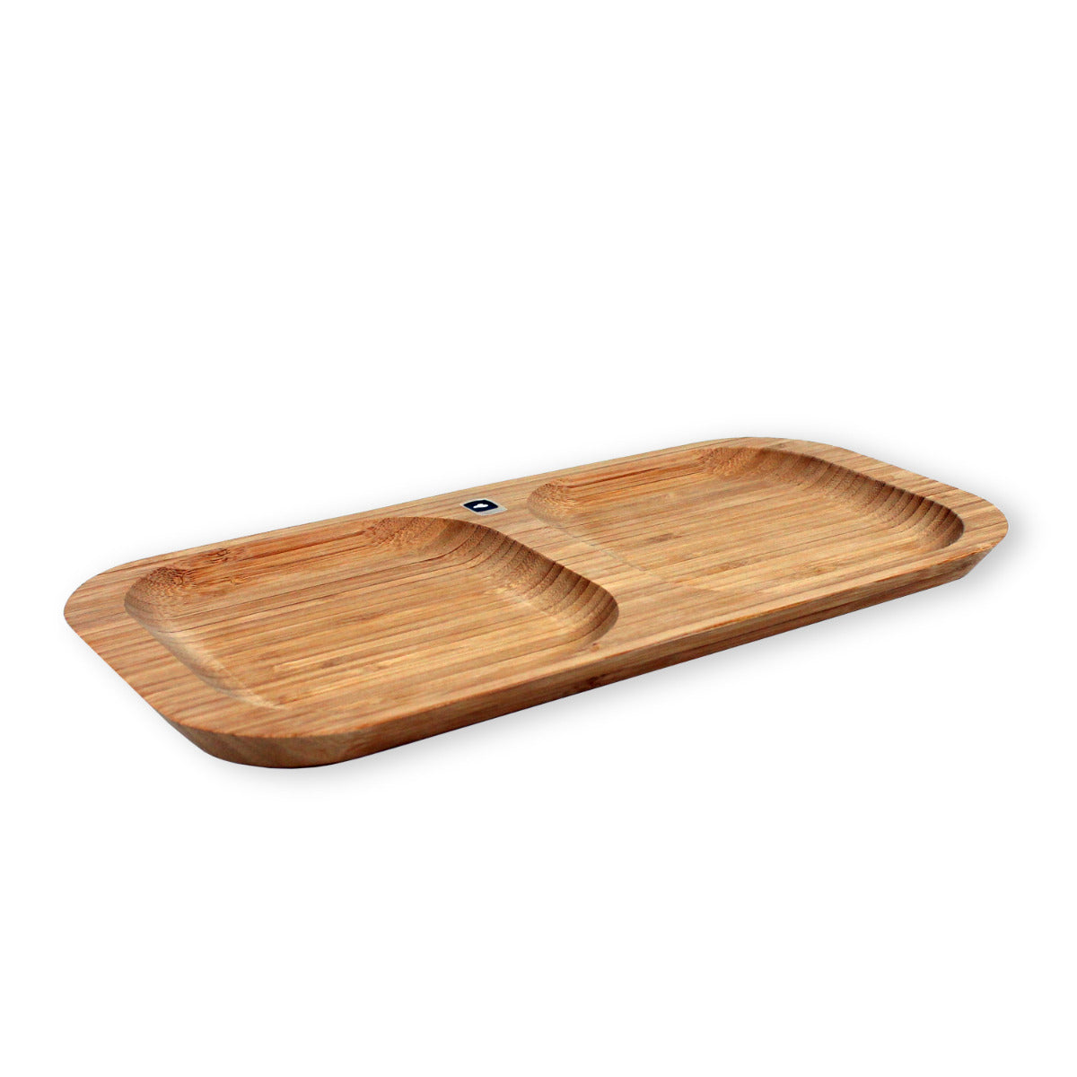 Leonardo Servierplatte Holz 34x16 cm GUSTO Buffetplatte Serviertablett aus natürlichem Bambus