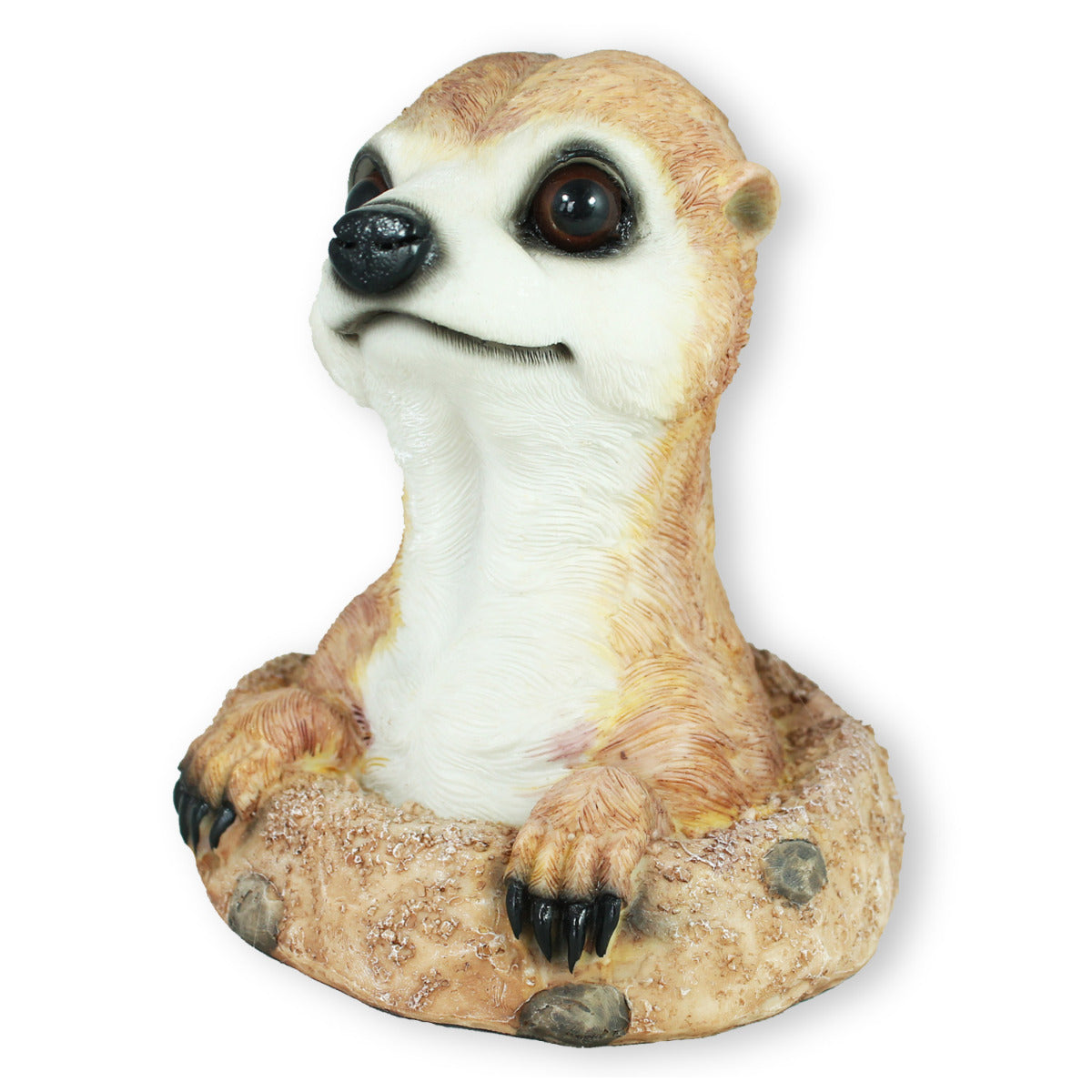 Erdmännchen Figur grabend Erdmännchen Gartenfigur Frettchen Deko grabendes Erdmännchen