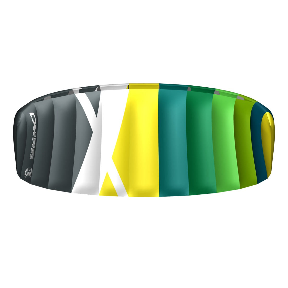 CrossKites Lenkmatte Air 1.8 Green-Yellow R2F Allround Lenkdrachen Kite