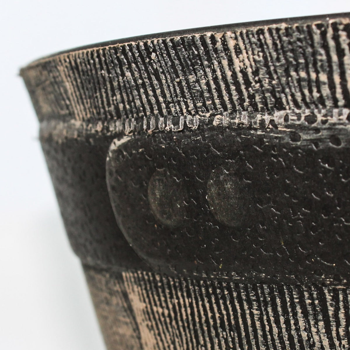 Pflanzkübel Pflanztopf rund 33 cm Weinfass-Optik Blumenkübel Blumentopf Blumenfass wetterbeständig