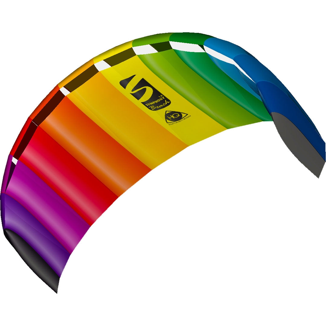 HQ Lenkmatte Symphony Beach III 1.8 Rainbow R2F Allround Lenkdrachen Kite
