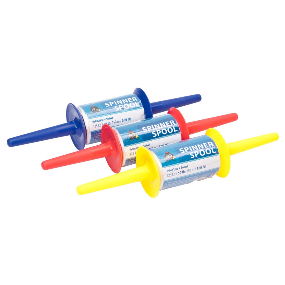 Drachenschnur auf Spule HQ Stake Line Winder 50lbs/500 ft. 25 kg / 150 m Schnur auf Rolle