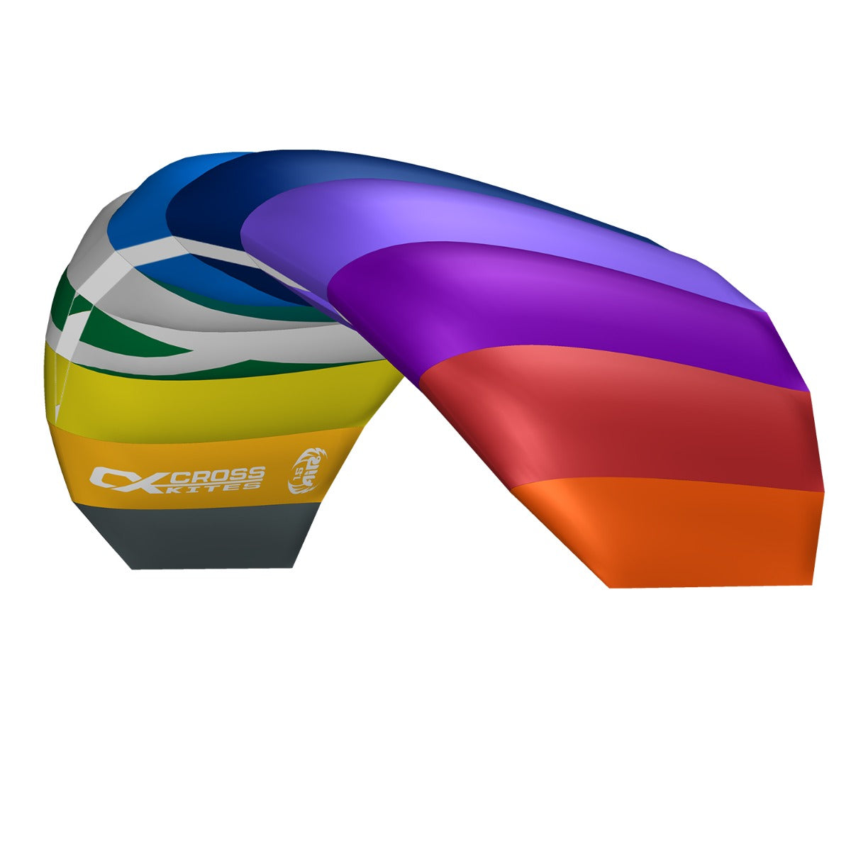CrossKites Lenkmatte Air 1.5 Rainbow R2F Allround Lenkdrachen Kite