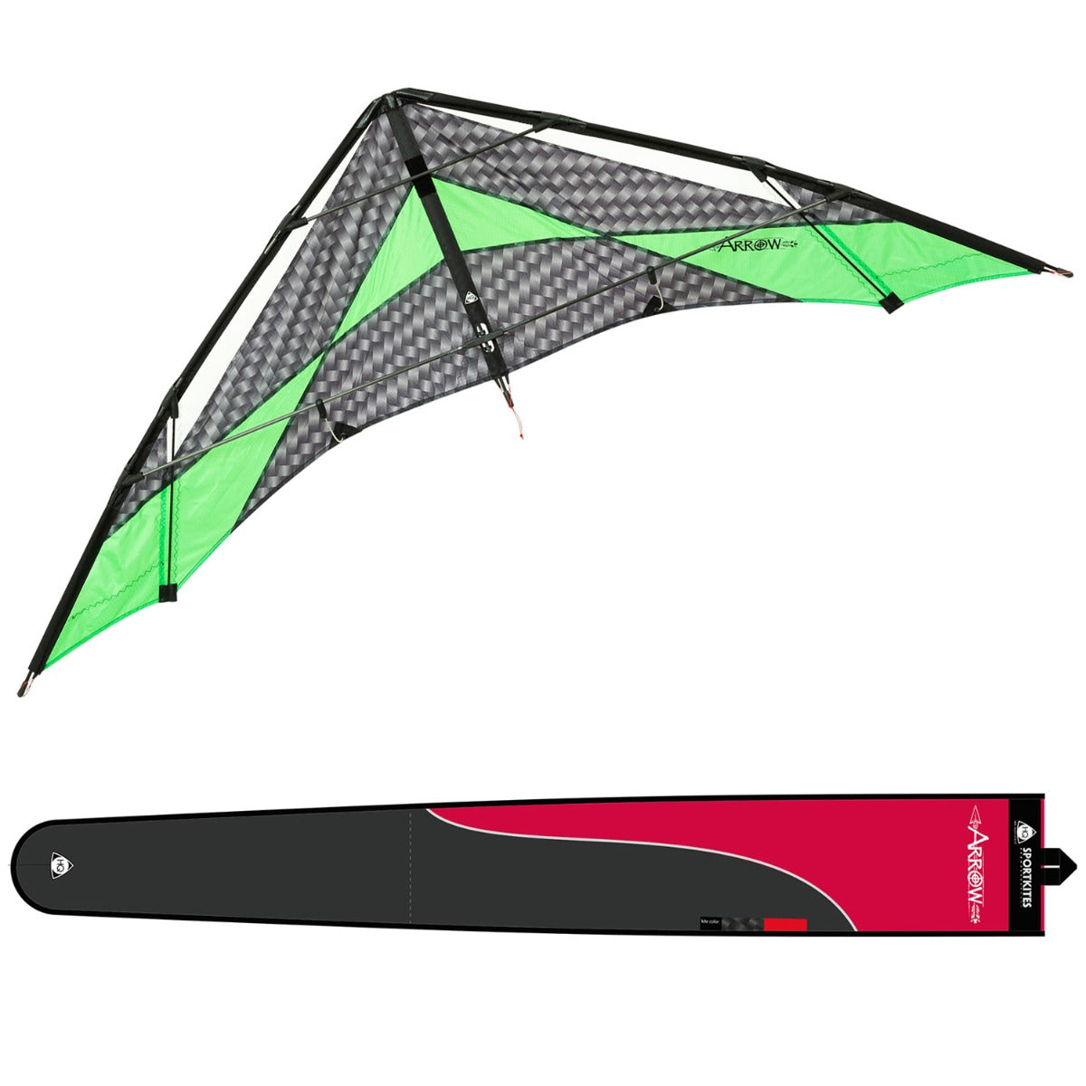 HQ Lenkdrachen Speed & Power Arrow M Sportlenkdrachen Drachen