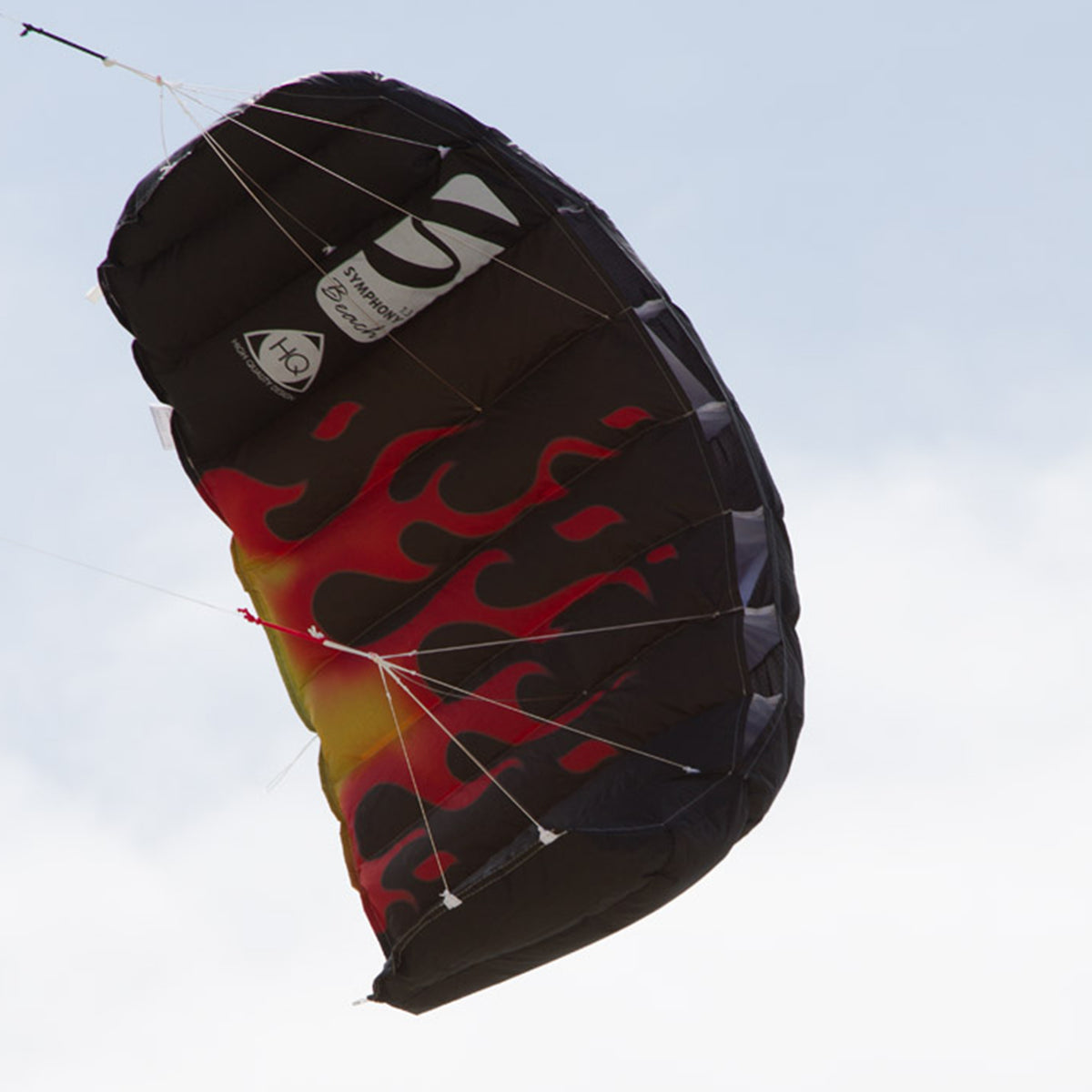 HQ Lenkmatte Symphony Beach III 1.3 Flame R2F Allround Lenkdrachen Kite