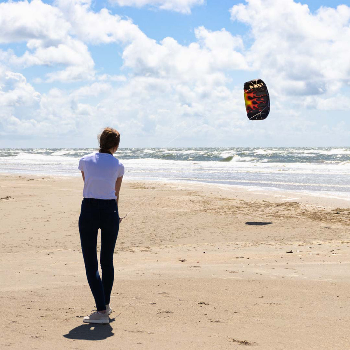 HQ Lenkmatte Symphony Beach III 1.3 Flame R2F Allround Lenkdrachen Kite