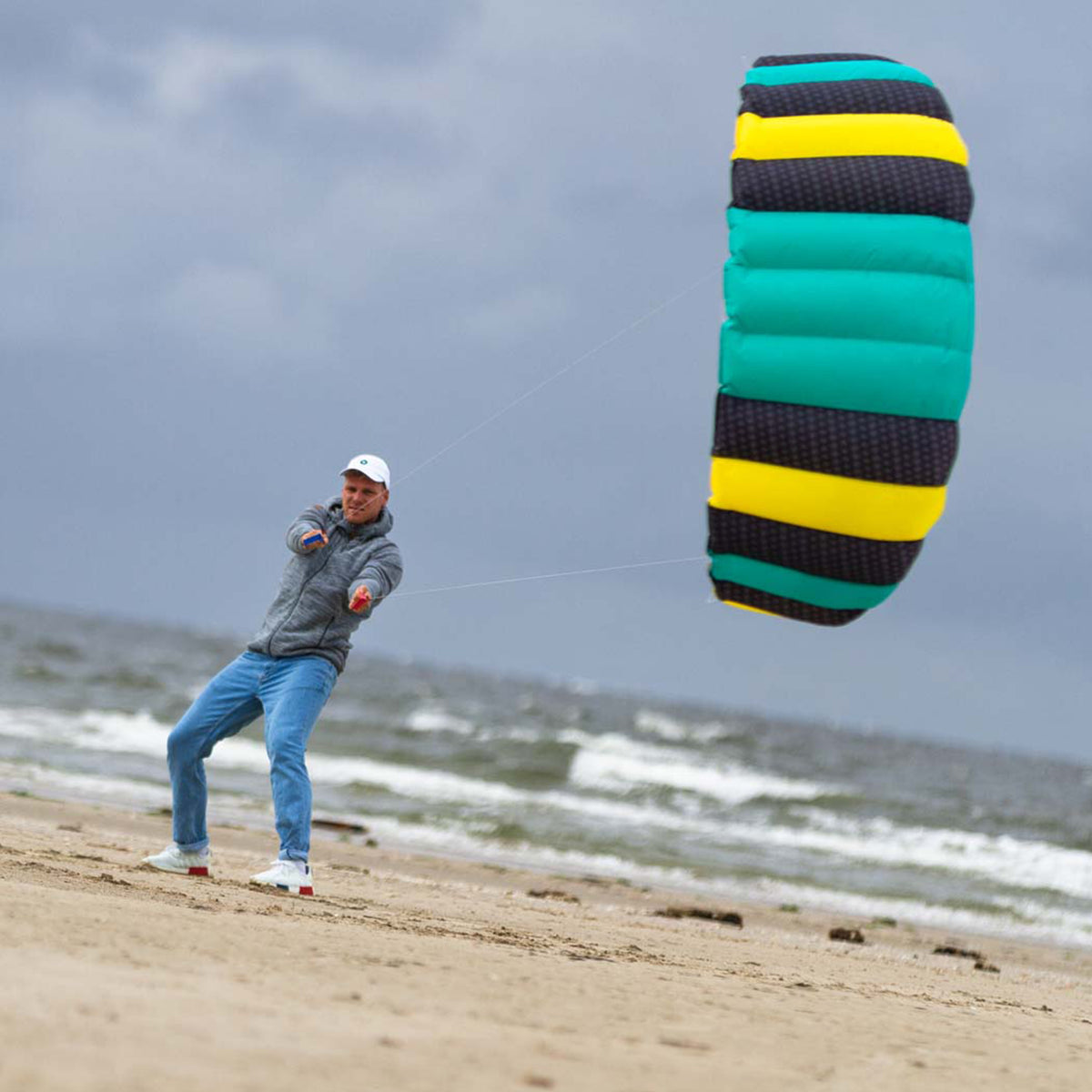 Lenkmatte HQ Symphony Beach III 2.5 Aqua R2F Allround Lenkmatte Kite