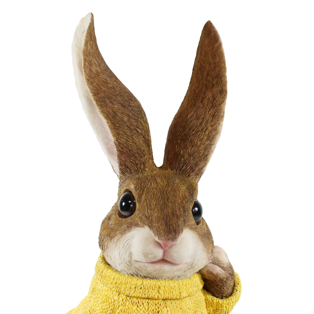 Dekohasen XL mit Pullover Osterhase Deko groß Deko Hasen für den Garten versch. Farben