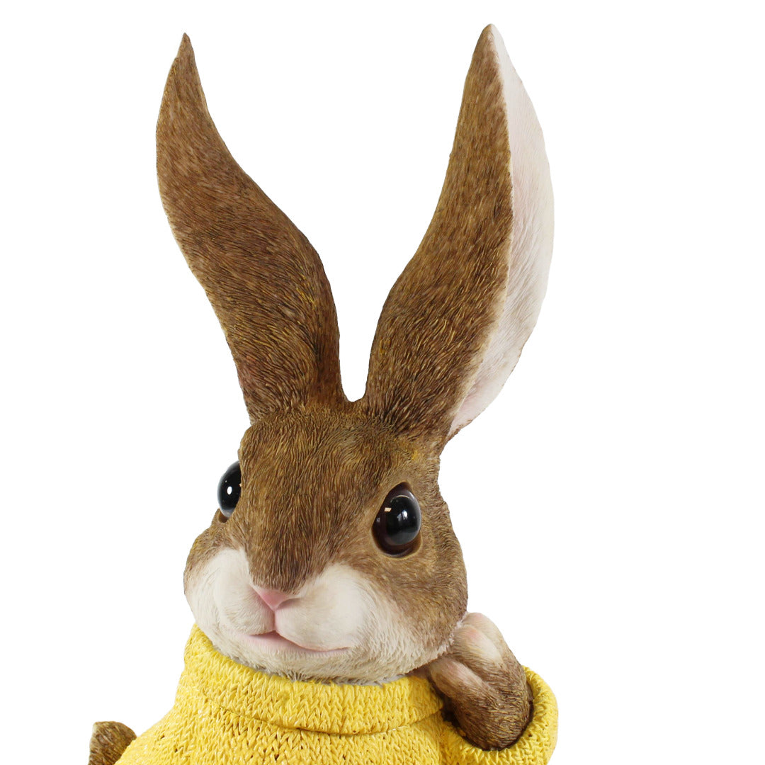 Dekohasen XL mit Pullover Osterhase Deko groß Deko Hasen für den Garten versch. Farben