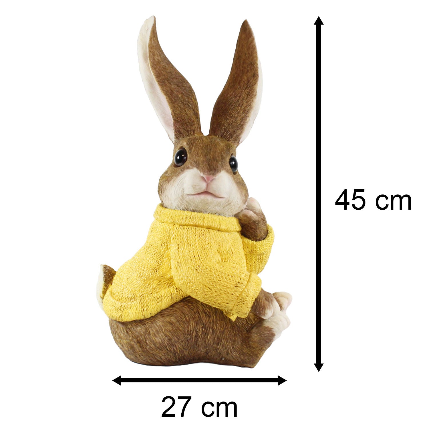 Dekohasen XL mit Pullover Osterhase Deko groß Deko Hasen für den Garten versch. Farben