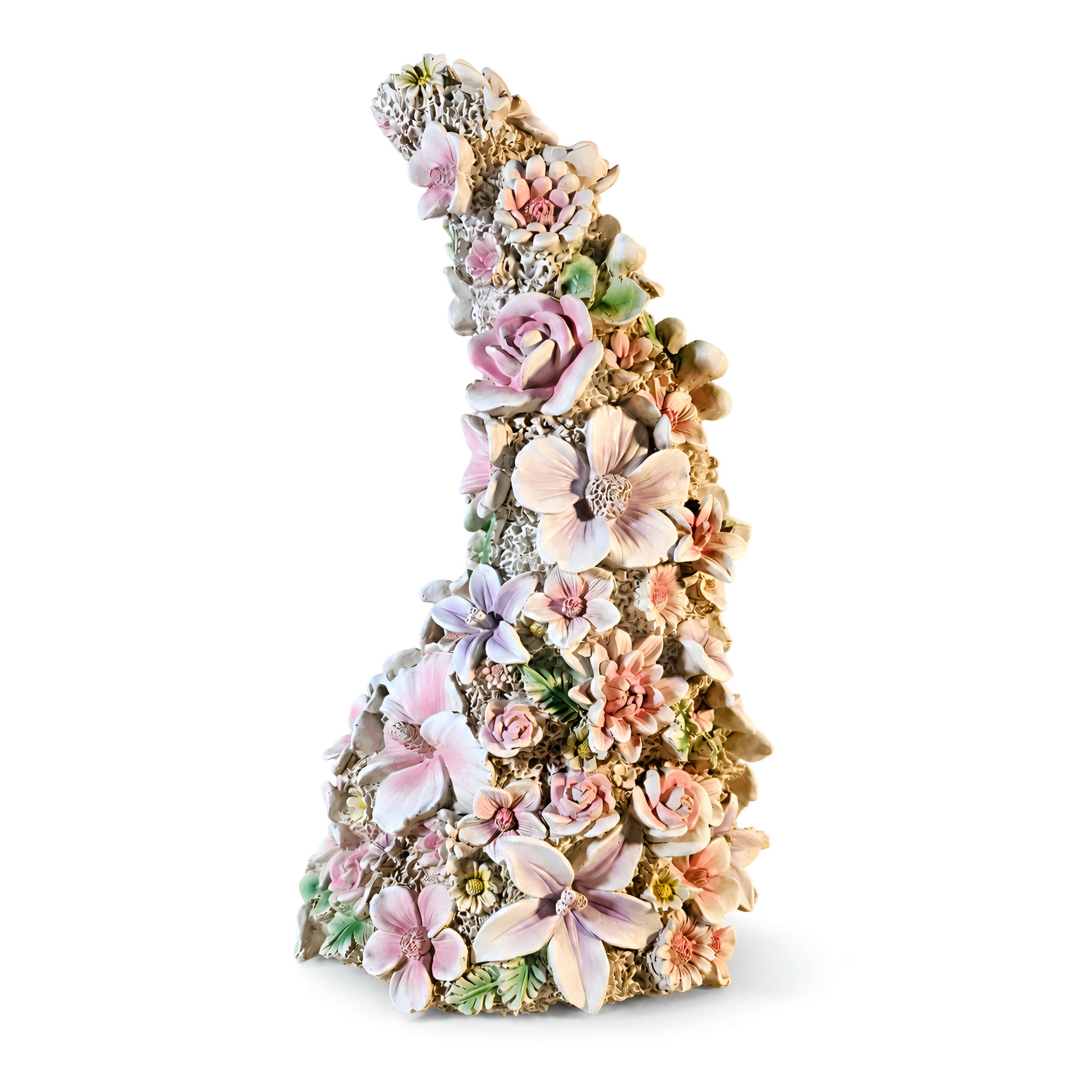 Blumenkind Dekofigur Blumenmädchen Figur für Haus & Garten in 2 Größen