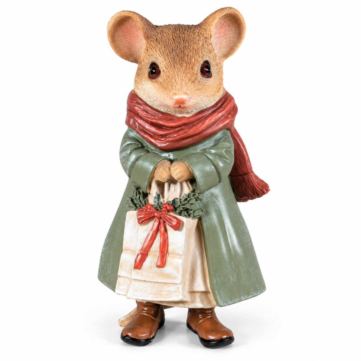 Weihnachtsdeko Mäuse Figuren Tischdeko Weihnachten Weihnachtsfiguren in 3 Motiven