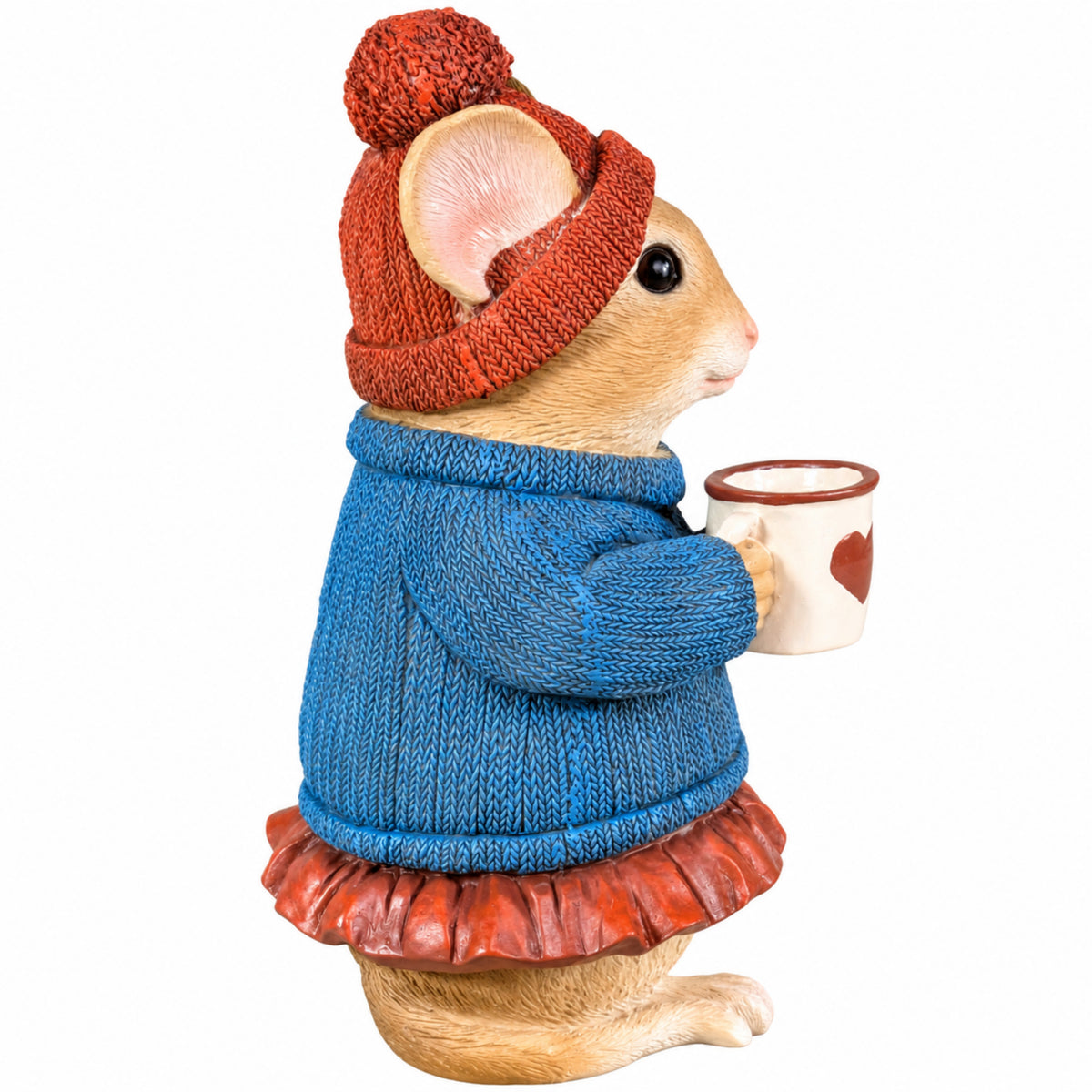 Weihnachtsdeko Mäuse Figuren Tischdeko Weihnachten Weihnachtsfiguren in 3 Motiven