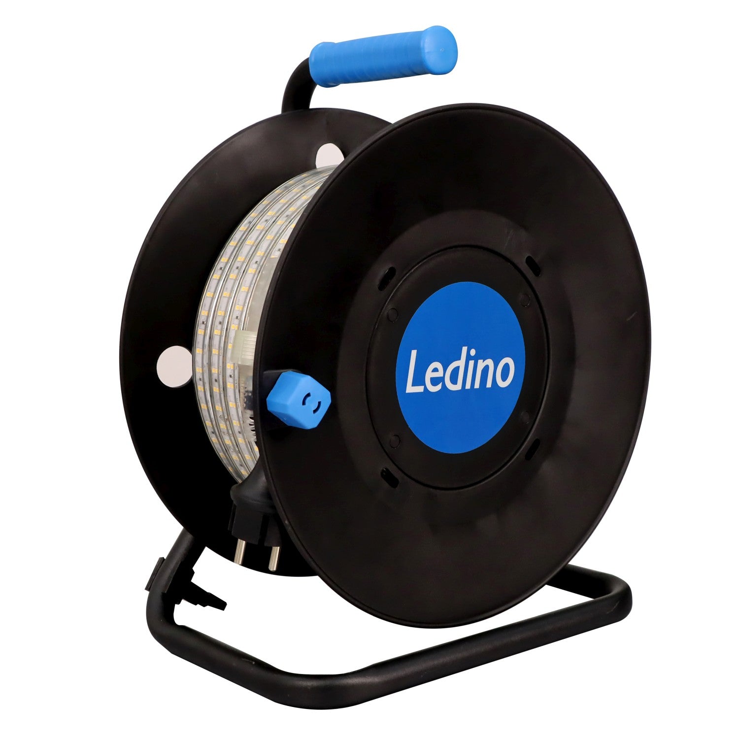 Ledino LED Lichtschlauch Wickede 25 m Neutralweiß – 32 500 lm flexibles Lichtband für Bau & Deko