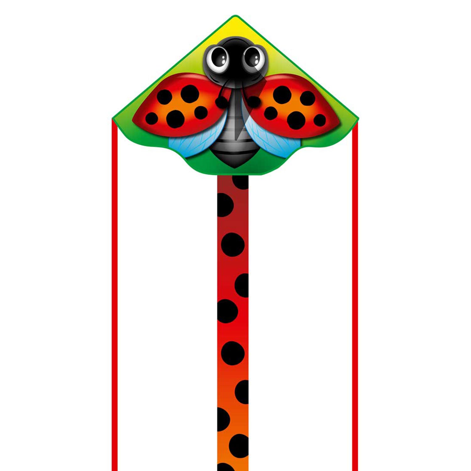 HQ Kinderdrachen Einleiner Simple Flyer Ladybug 120 cm