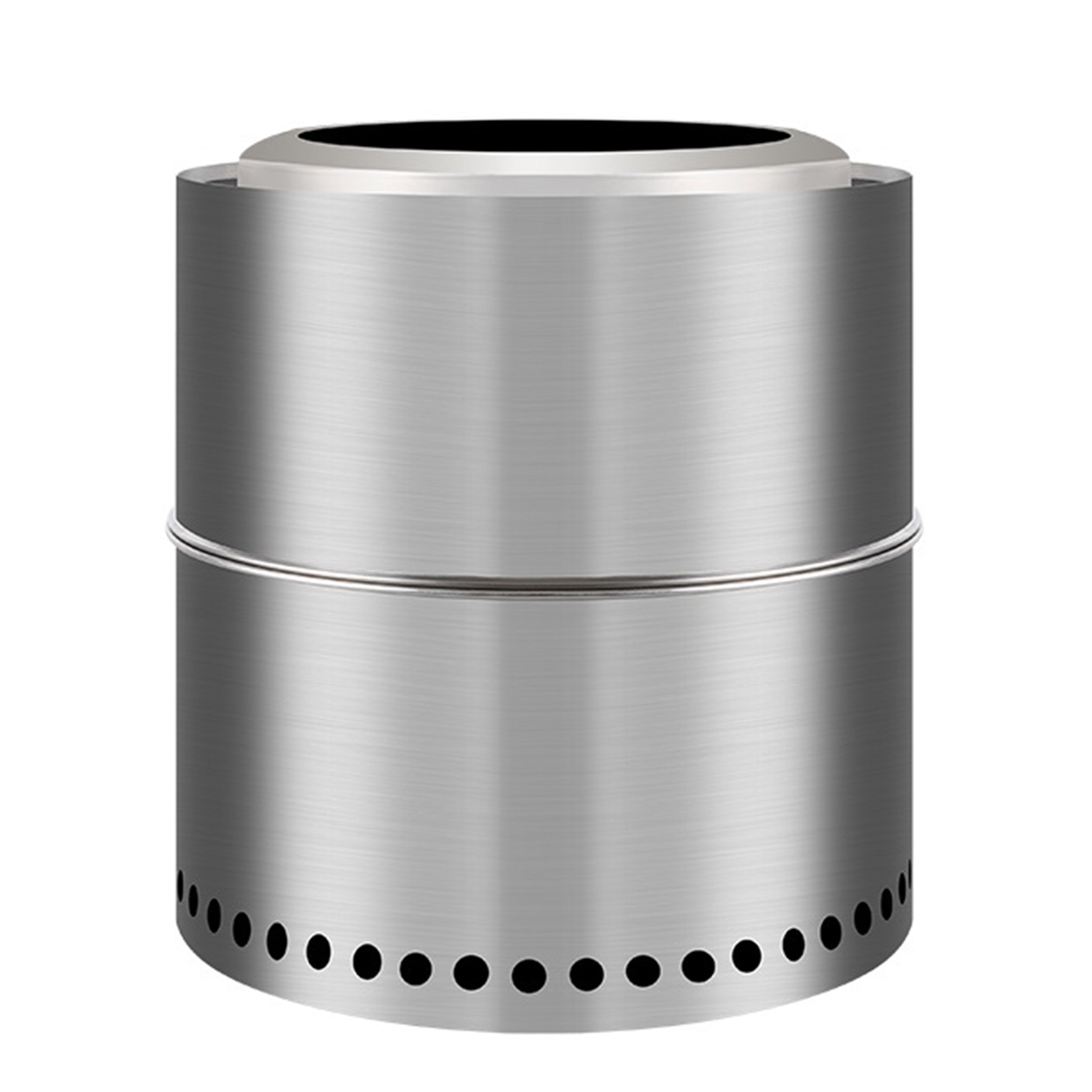 Rauchfreie Reuerschale NOVA Edelstahl Feuerstelle für Garten Terrasse Balkon