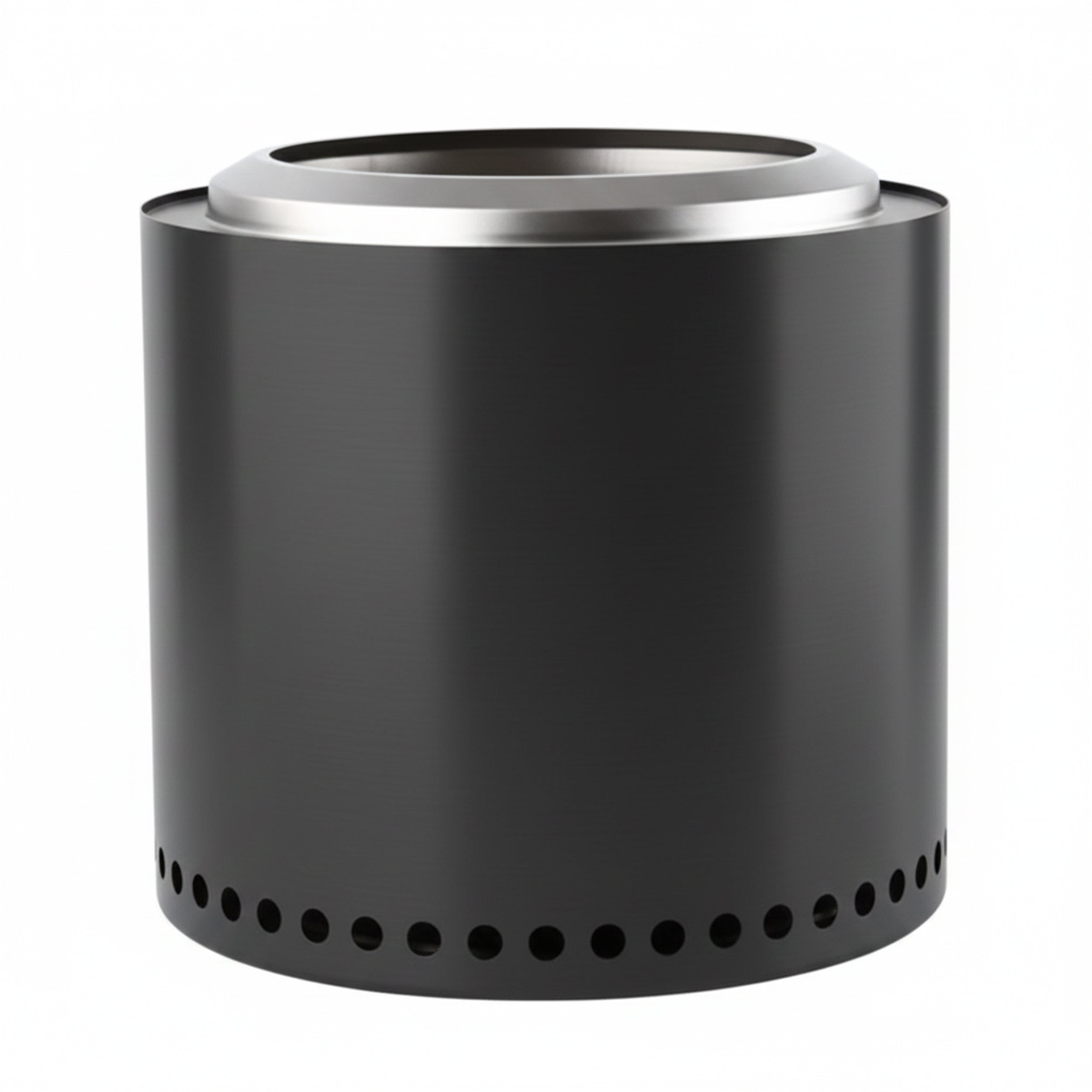 Rauchfreie Feuerschale Edelstahl klein Feuerstelle für Garten Terrasse Balkon