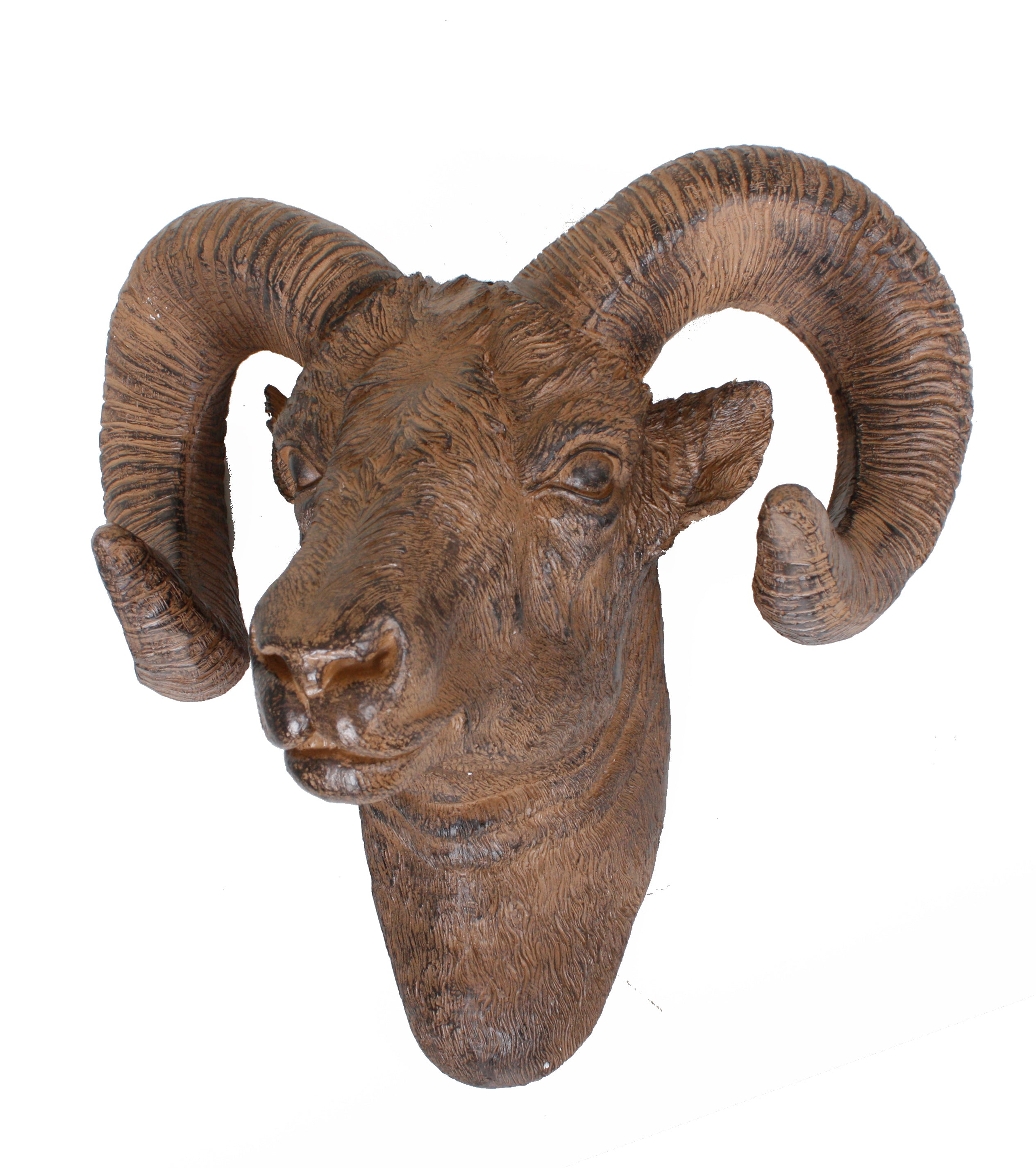 Geweih Widder Deko-Geweih Wanddekoration Trophäe rustikal Deco Pleasure