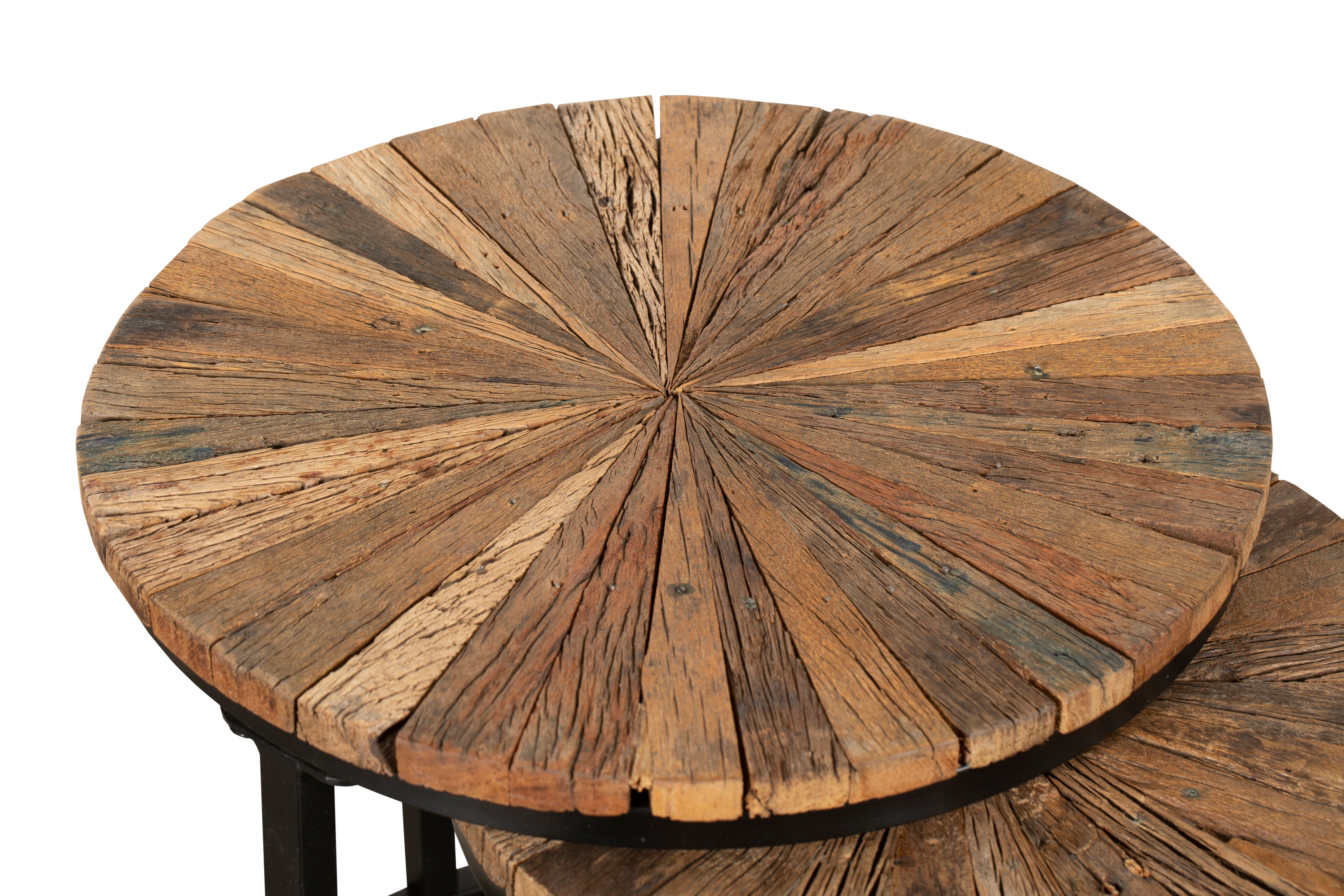 Beistelltisch-Set MANDYA 3er-Set Satztische Couchtisch-Set Industrial Interia Home & Living