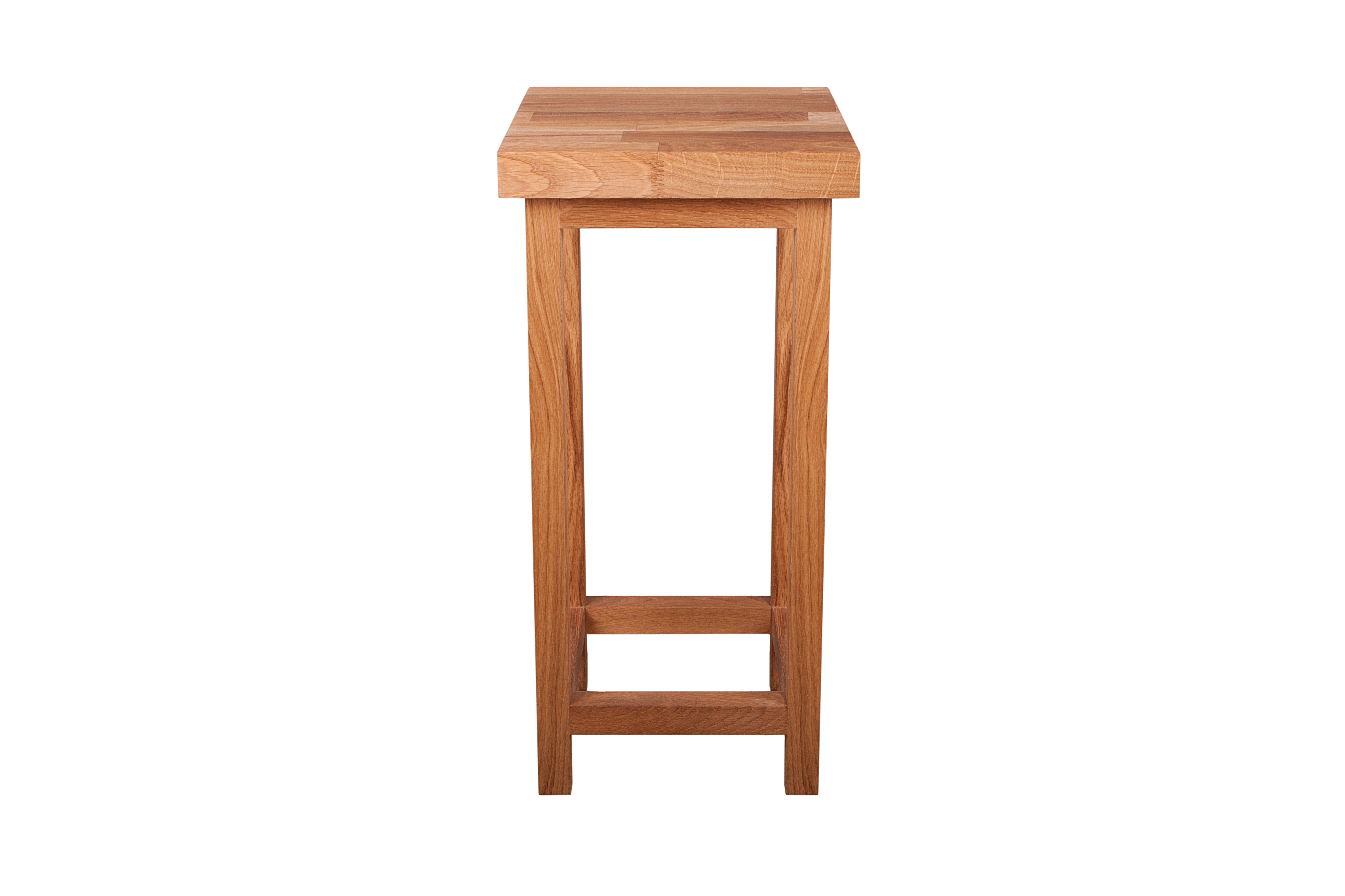 Blumenständer MAX 4 Pflanzenhocker aus Eiche Blumenhocker Holzsäule massiv Interia Home & Living