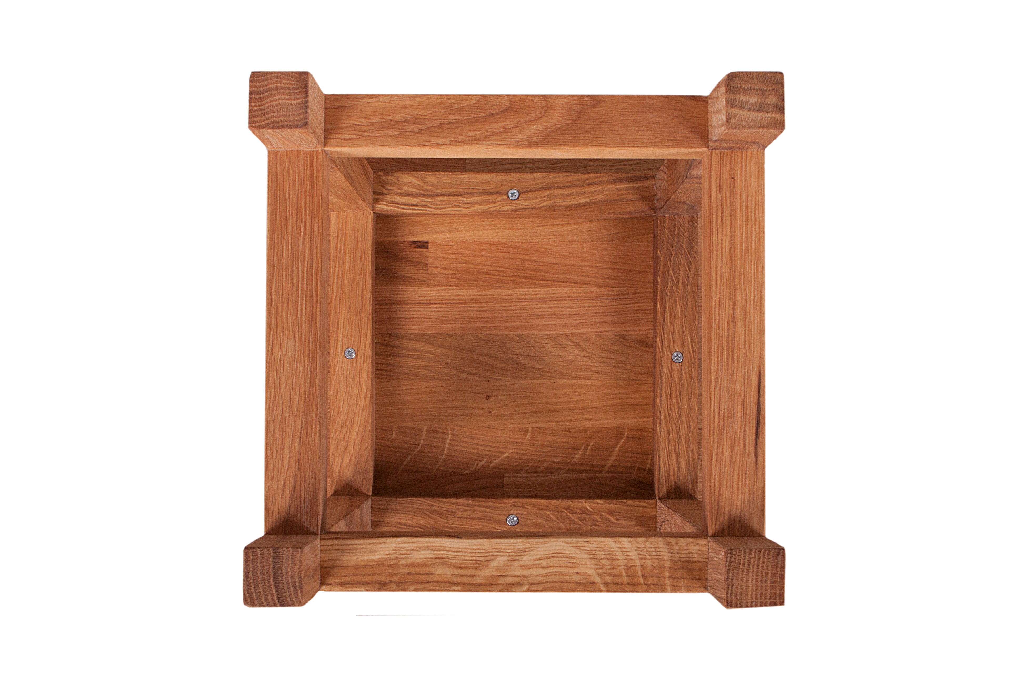 Universalhocker MAX 3 Sitzhocker aus Eiche Beistelltisch Massivholzhocker Interia Home & Living