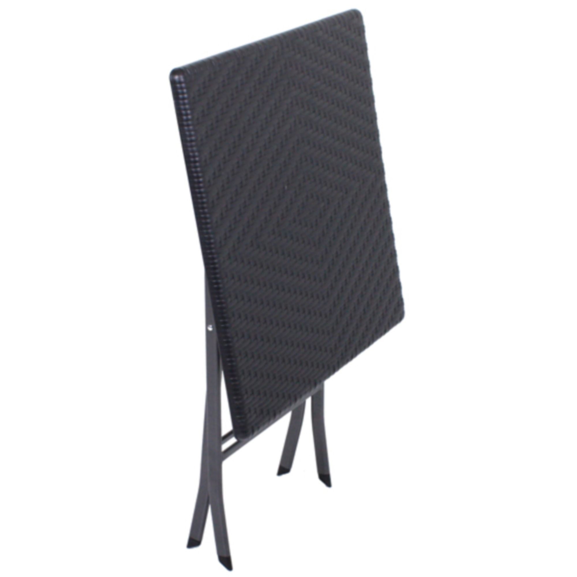 Balkon-Set VENTANA 3-teilig Bistroset Rattan-Optik Sitzgruppe klappbar Garden Pleasure