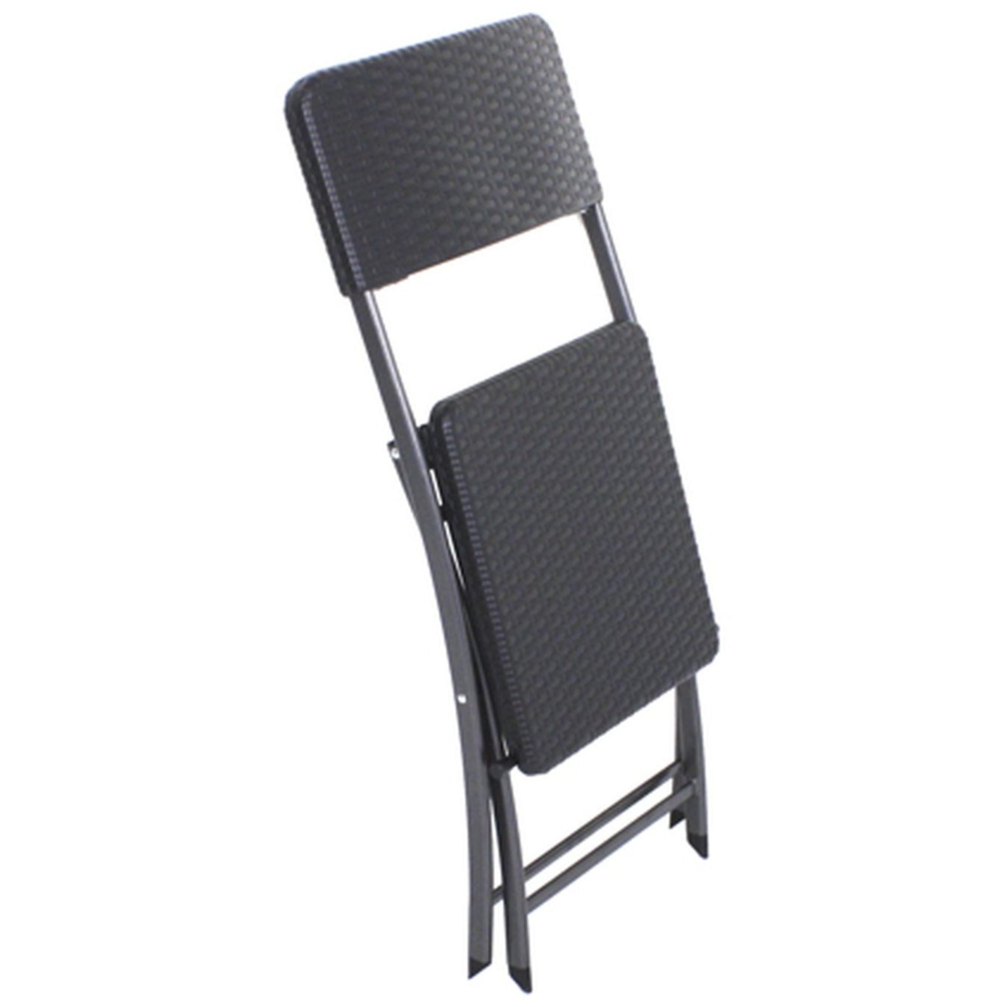 Balkon-Set VENTANA 3-teilig Bistroset Rattan-Optik Sitzgruppe klappbar Garden Pleasure