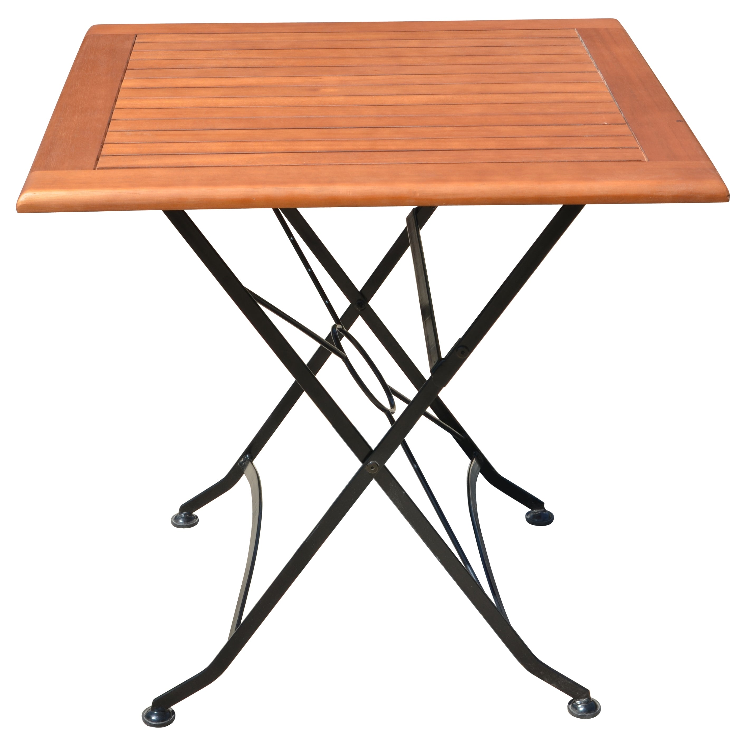 Gartentisch WIEN quadratisch Klapptisch Esstisch Eukalyptus 80x80cm Garden Pleasure