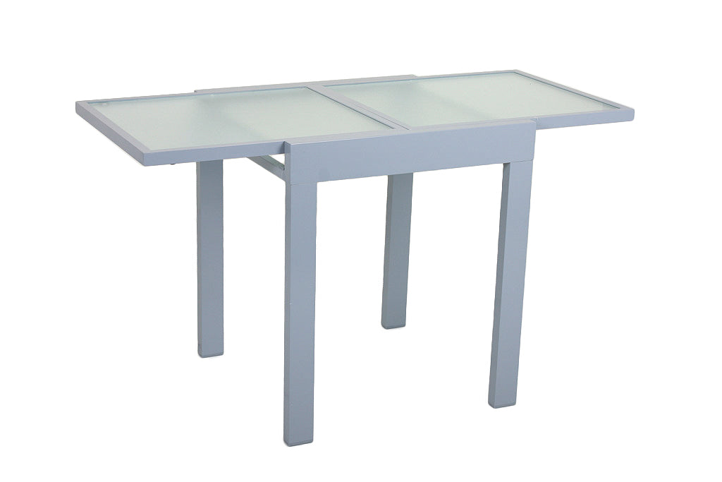 Gartentisch LOLA Ausziehtisch Esstisch Aluminium ausziehbar 65-130cm Garden Pleasure